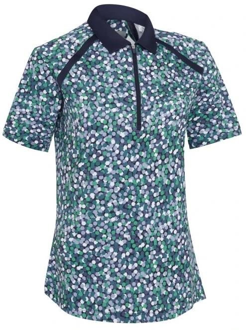 Callaway Hexagon Geo Raglan polo femme, peacoat