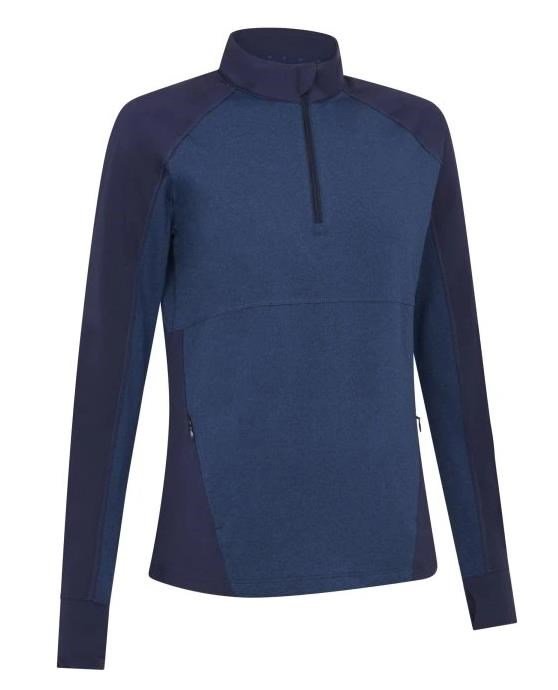 Callaway Lightweight Heathered sweatshirt femme, dark navy