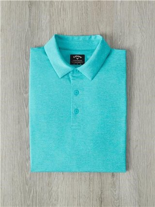 Callaway Premium Heathered polo homme, ceramic heather