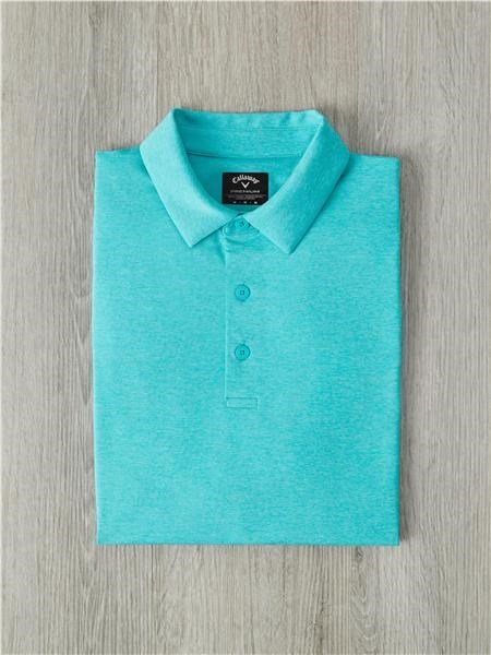 Callaway Premium Heathered polo homme, ceramic heather