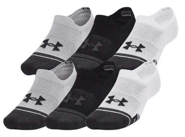 Under Armour Performance Tech chaussettes unisexe (3 paires), grises