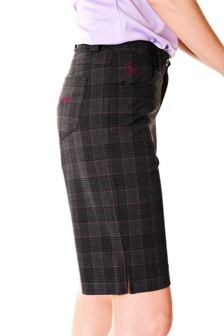 Tony Trevis ladies shorts, gris foncé