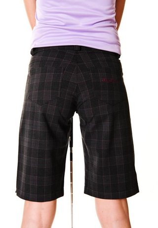 Tony Trevis ladies shorts, gris foncé
