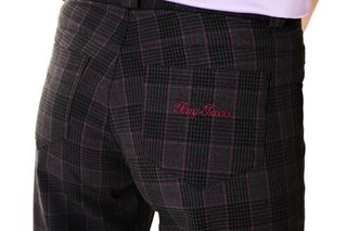 Tony Trevis ladies shorts, gris foncé