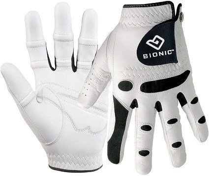 Bionic StableGrip gant de golf homme, blanc