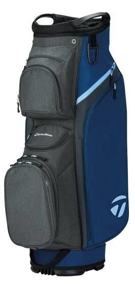 TaylorMade Cart Lite cart bag, navy/gris