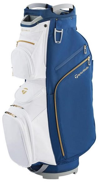 TaylorMade Kalea Gold ladies cart bag 2024, marine/blanc