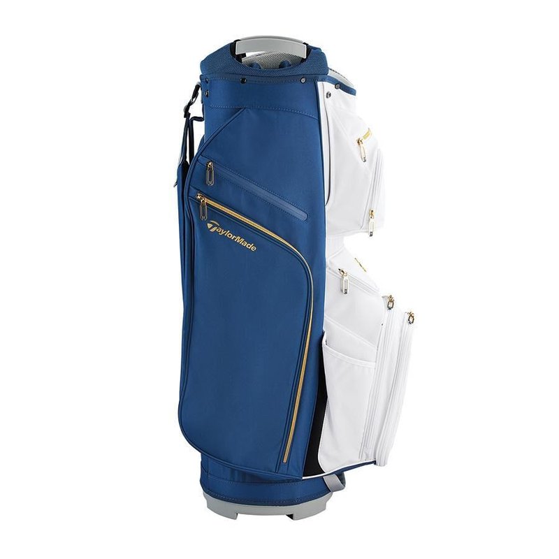 TaylorMade Kalea Gold ladies cart bag 2024, marine/blanc