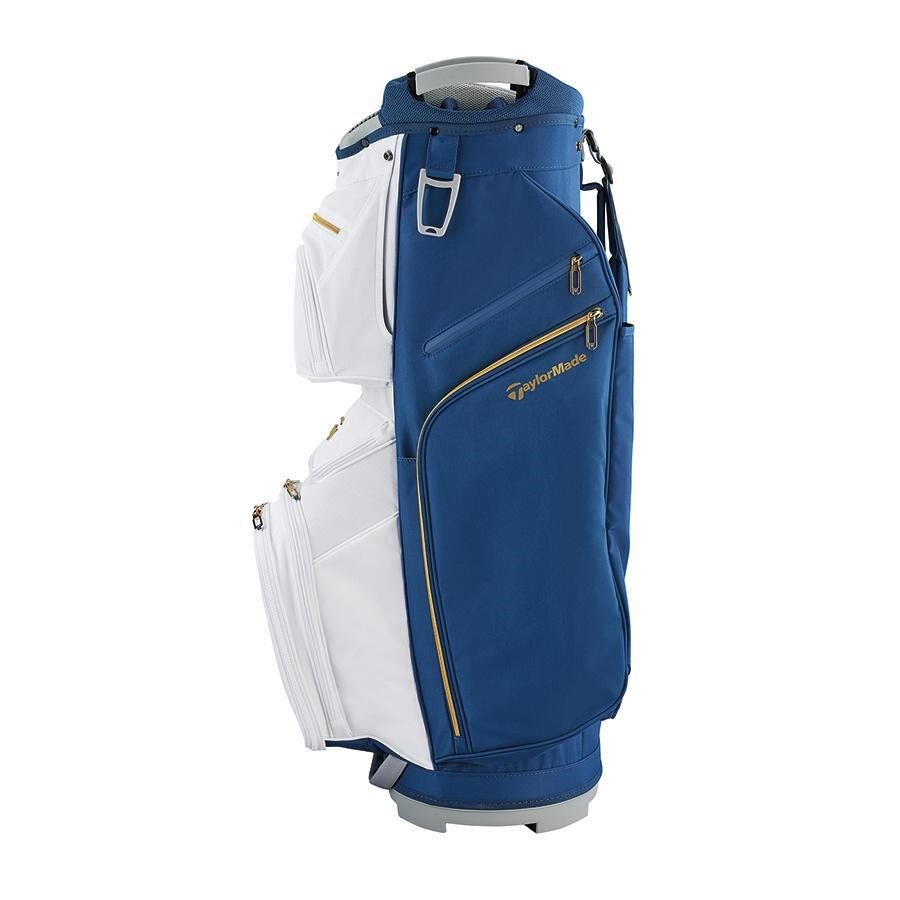 TaylorMade Kalea Gold ladies cart bag 2024, marine/blanc
