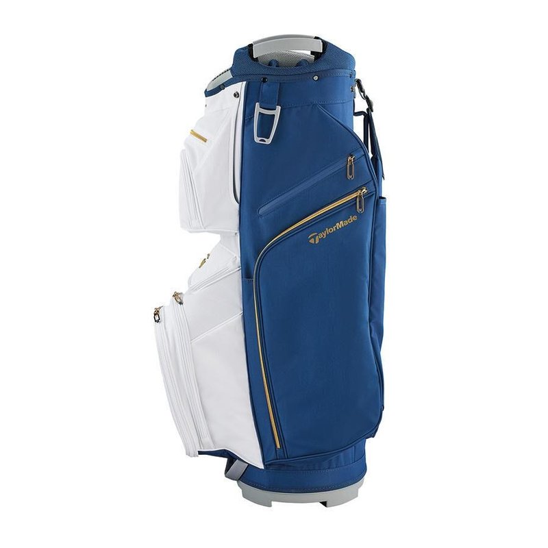 TaylorMade Kalea Gold ladies cart bag 2024, marine/blanc