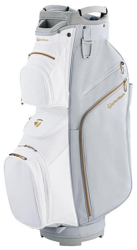 TaylorMade Kalea Gold ladies cart bag 2024, gris/blanc