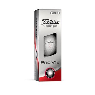 Titleist Pro V1x Enhanced Alignment balles de golf 2024