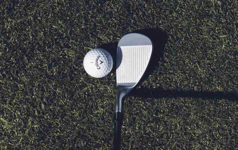 Callaway Opus Platinum Chrome wedge, graphite