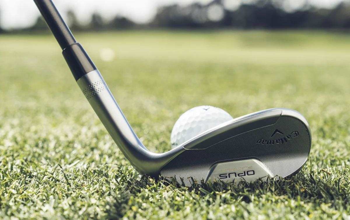 Callaway Opus Platinum Chrome wedge, graphite