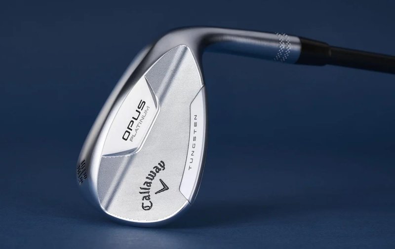 Callaway Opus Platinum Chrome wedge, steel