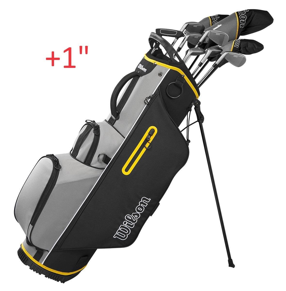 Wilson Ultra HL golf set homme, acier, anthracite/jaune, +1"
