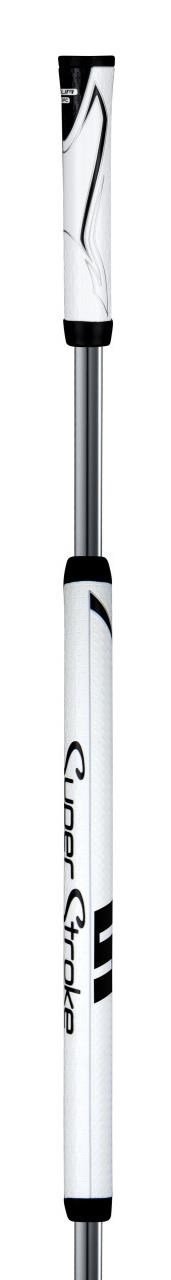 Super Stroke SuperStroke Zenergy Tour 1.0 grip de putter, blanc/noir (2pcs)