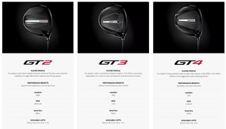 Titleist GT3 driver homme