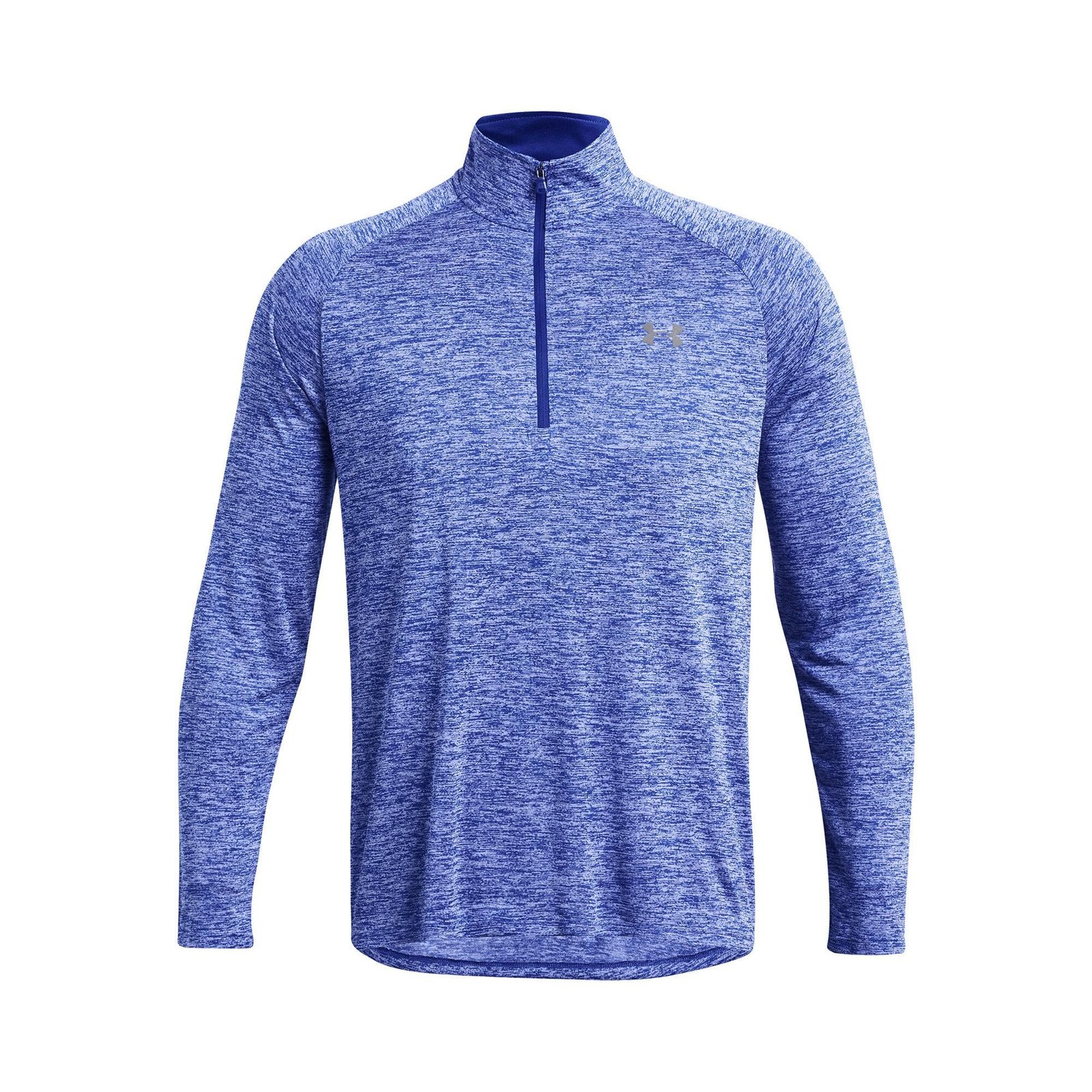Under Armour Tech 2.0 1/2 Zip t-shirt manches longues homme, royal white