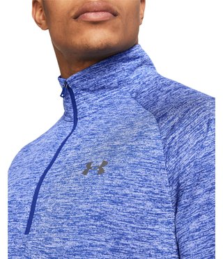 Under Armour Tech 2.0 1/2 Zip t-shirt manches longues homme, royal white