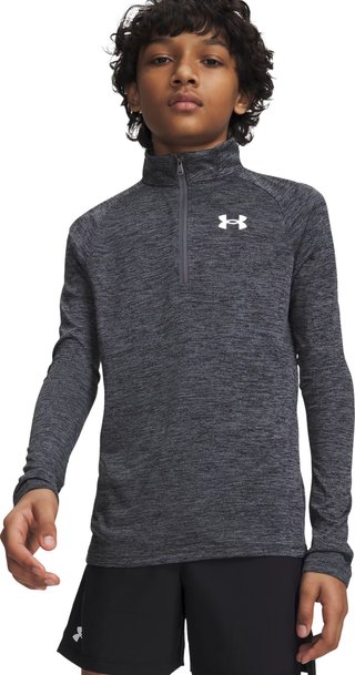 Under Armour Tech 2.0 1/2 Zip sweat junior, gris