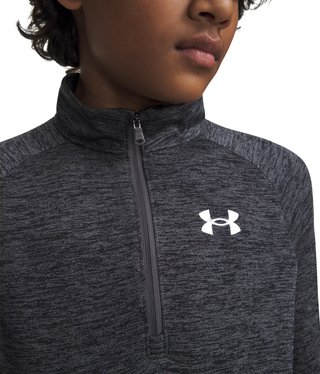 Under Armour Tech 2.0 1/2 Zip sweat junior, gris
