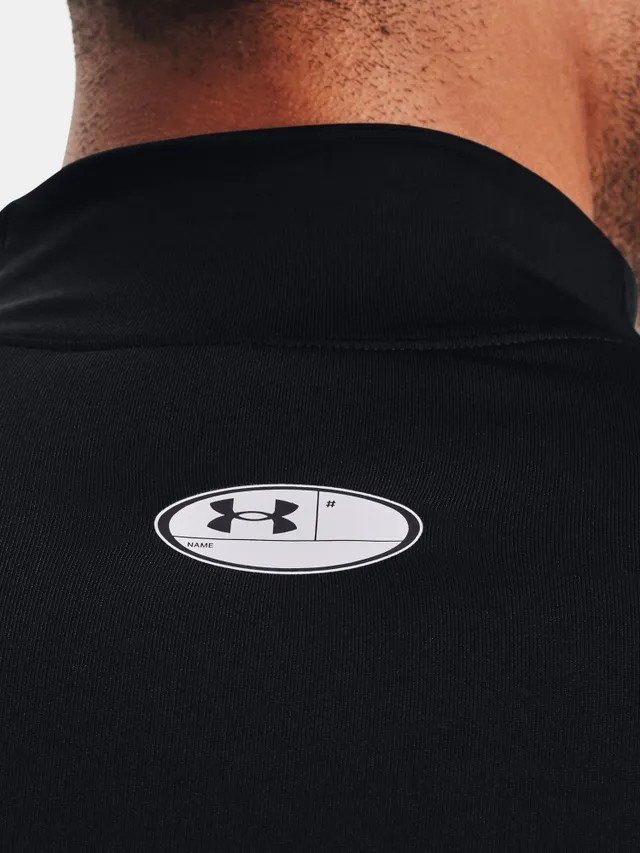Under Armour CG Armour Fitted Mock t-shirt homme, noir