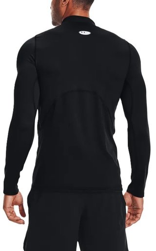 Under Armour CG Armour Fitted Mock t-shirt homme, noir
