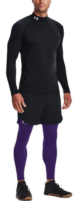 Under Armour CG Armour Fitted Mock t-shirt homme, noir