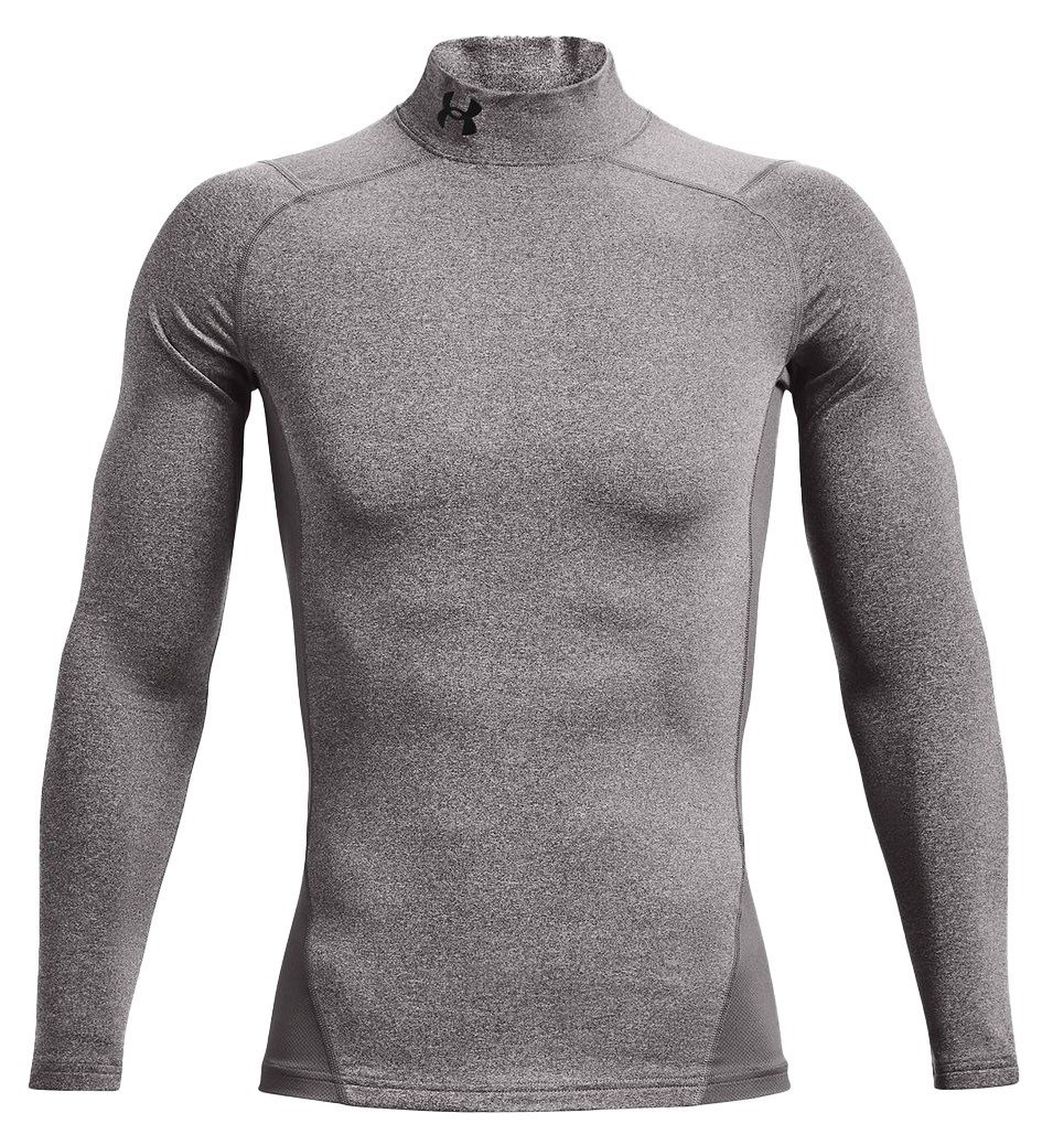 Under Armour CG Armour Fitted Mock t-shirt homme, gris