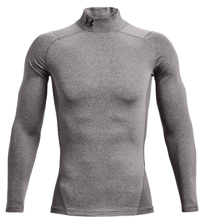 Under Armour CG Armour Fitted Mock t-shirt homme, gris
