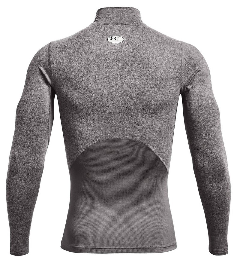 Under Armour CG Armour Fitted Mock t-shirt homme, gris