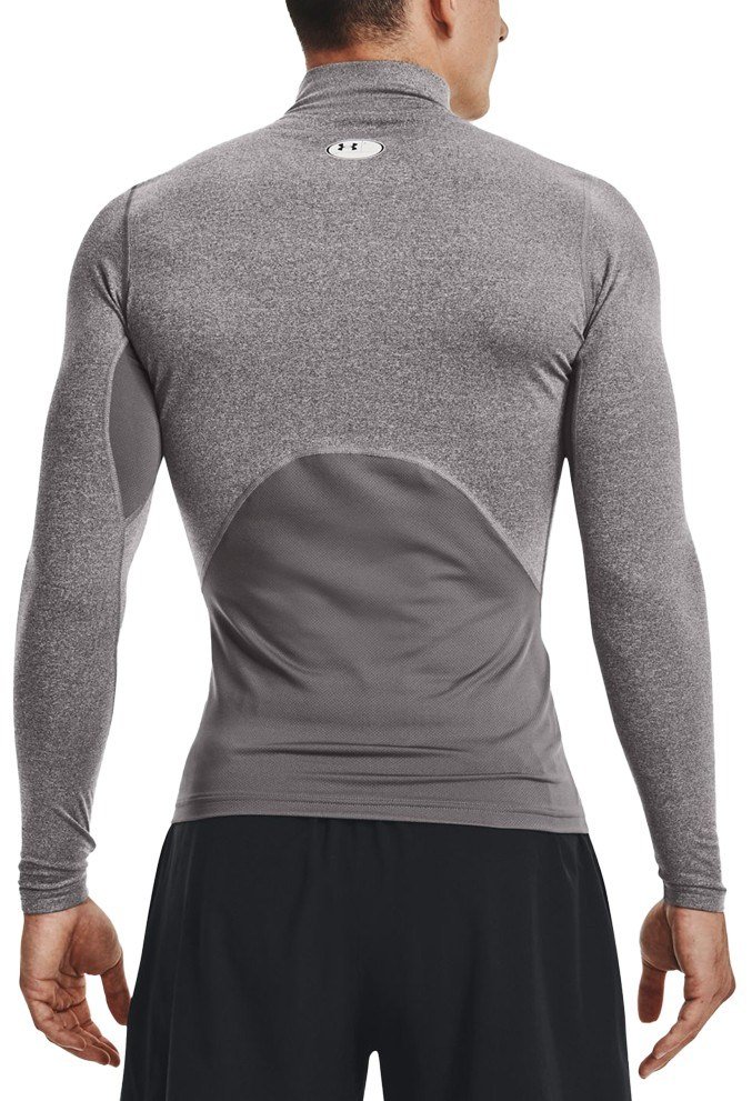 Under Armour CG Armour Fitted Mock t-shirt homme, gris