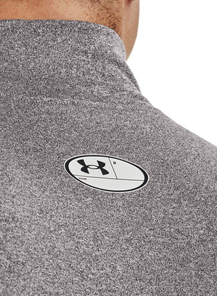 Under Armour CG Armour Fitted Mock t-shirt homme, gris
