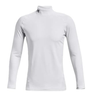 Under Armour CG Armour Fitted Mock t-shirt homme, blanc
