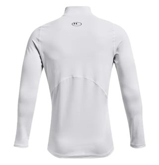 Under Armour CG Armour Fitted Mock t-shirt homme, blanc