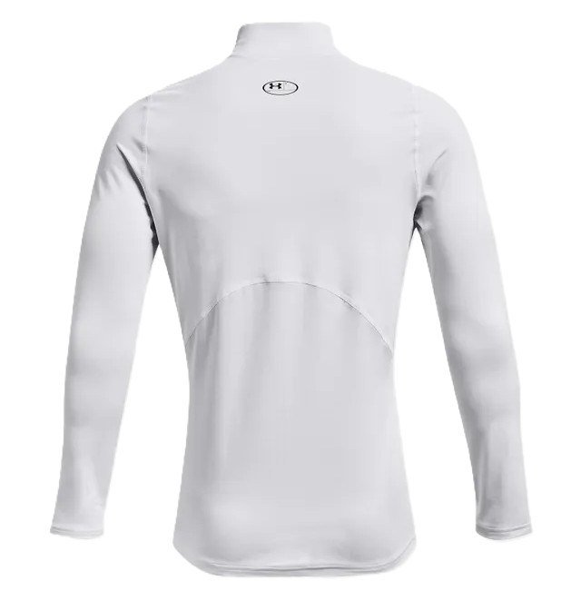 Under Armour CG Armour Fitted Mock t-shirt homme, blanc