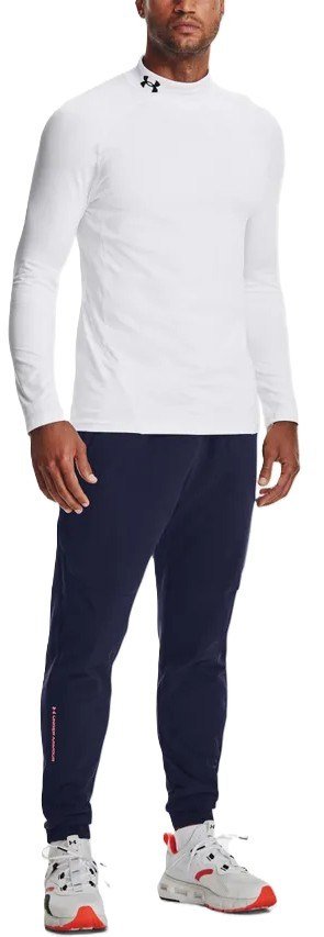 Under Armour CG Armour Fitted Mock t-shirt homme, blanc