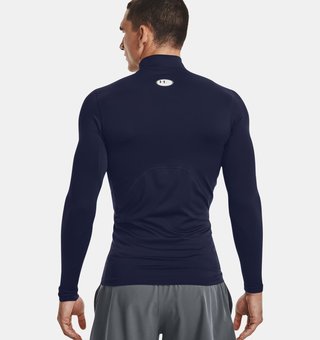 Under Armour ColdGear® Compression Mock top homme, bleu