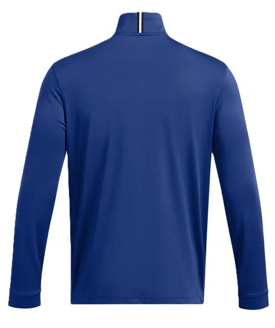 Under Armour Playoff 1/4 Zip sweat homme, tech blue/black