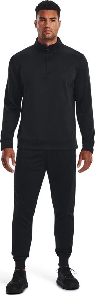 Under Armour Fleece 1/4 Zip sweat homme, noir