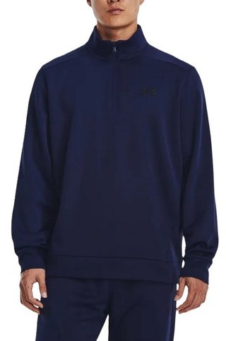 Under Armour Fleece 1/4 Zip sweat homme, navy