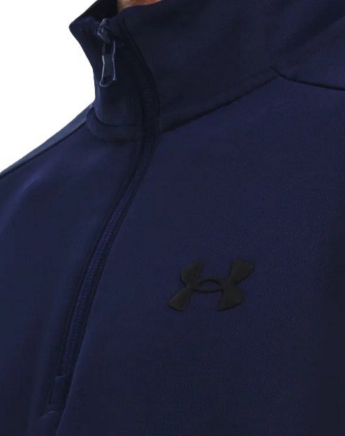 Under Armour Fleece 1/4 Zip sweat homme, navy