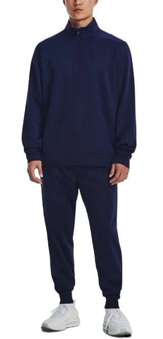 Under Armour Fleece 1/4 Zip sweat homme, navy