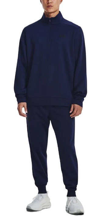 Under Armour Fleece 1/4 Zip sweat homme, navy