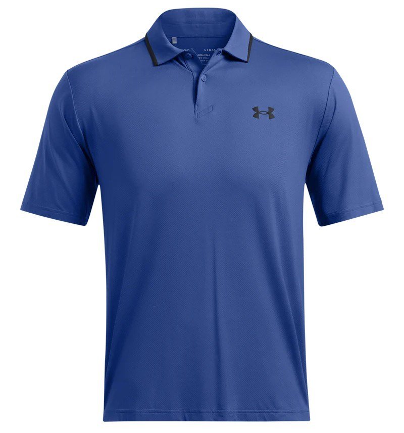 Under Armour Iso-Chill Polo polo homme, tech blue/black
