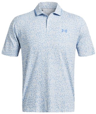 Under Armour Iso-Chill Verge polo homme, blanc/bleu rétro