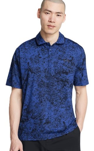 Under Armour Iso-Chill Verge polo homme, tech blue/midnight navy