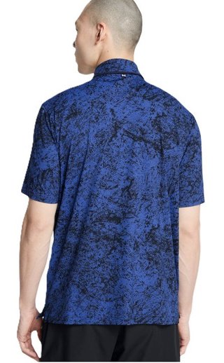 Under Armour Iso-Chill Verge polo homme, tech blue/midnight navy