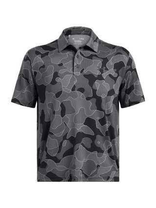 Under Armour Playoff 3.0 Printed polo homme, noir